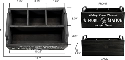 Miniatura 2 de Estación S'Mores, regalos para hoguera, estación de carrito, regalo de Smores, estación de fiesta, kit de película, kit de organización, decoración