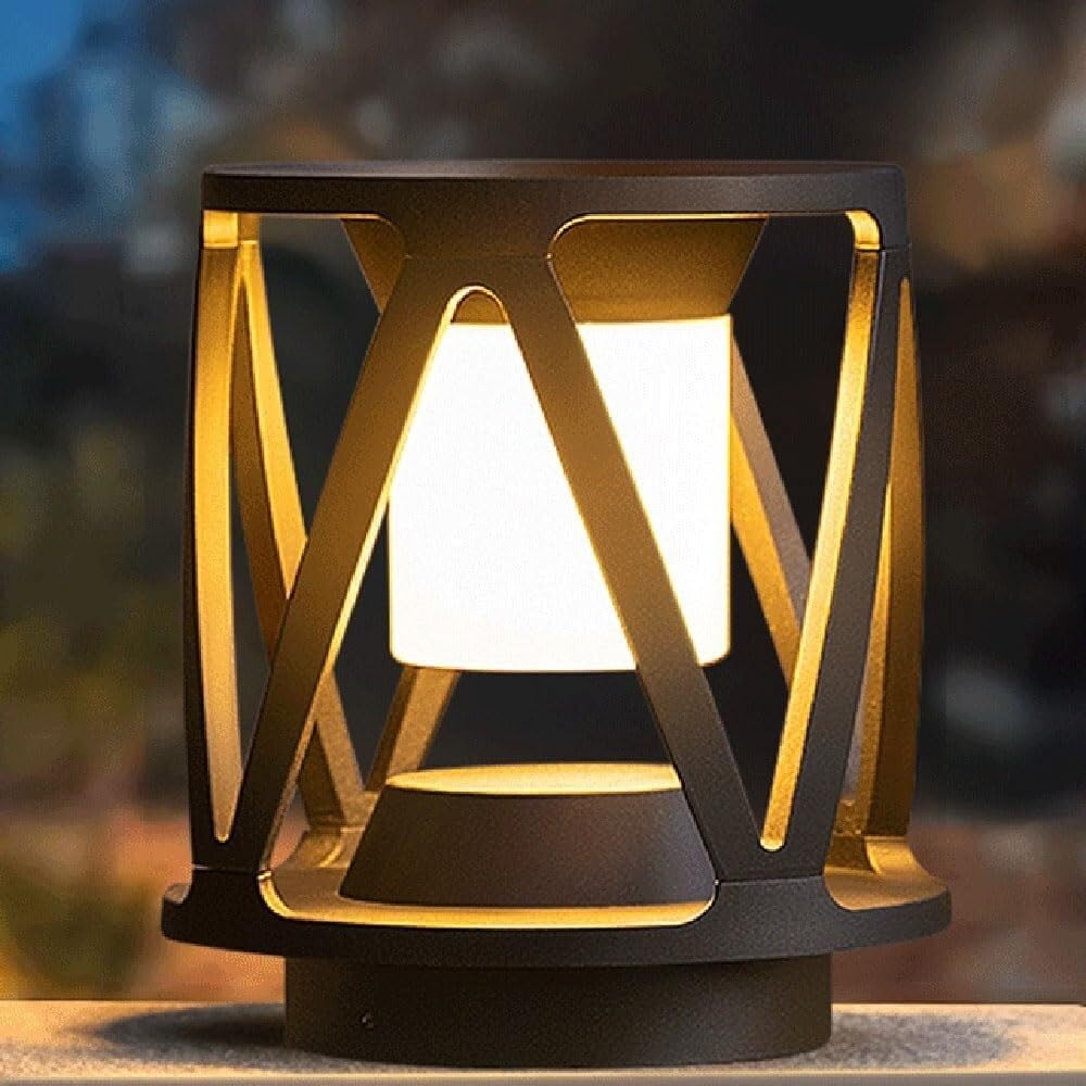 Pfostenleuchten Außenbereich Solar-LED-Pfostenkappenleuchten for den Außenbereich, wasserdichte Aluminium-Gartenlampe, Terrassensäulenleuchte, regensichere Straßenpfostenleuchte, Außensolarleuchten fo