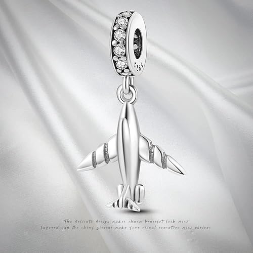 Miniatura 7 de Pandach Dijes colgantes de plata de ley 925 para pulseras y collares, dijes colgantes de Madonna con cuentas de girasol, joyería para mujer