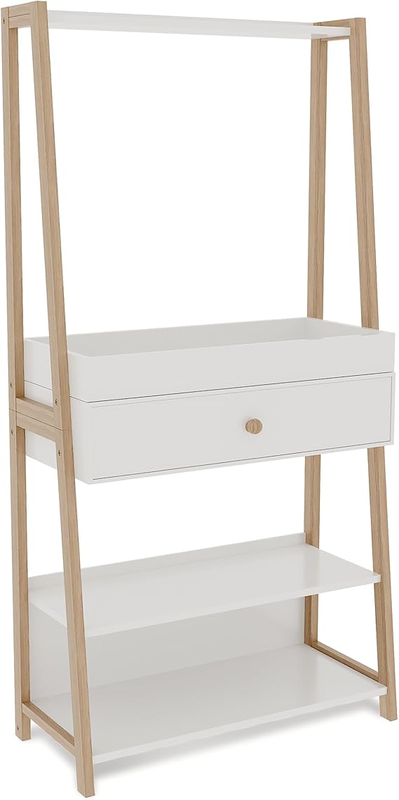 Milliard Modern Changing Table, Baby Changing Table Dresser with Storage - Drawers and Shelves with Diaper Changing Station, Cambiadores De Pañales para Bebes