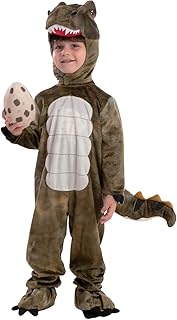 Deguisement Dinausore Enfant, Costume de Dinosaure Enfants, Combinaison avec Capuche, Deguisement Onesie Enfant, Pyjama Dinosaure pour Halloween Carnaval Cosplay
