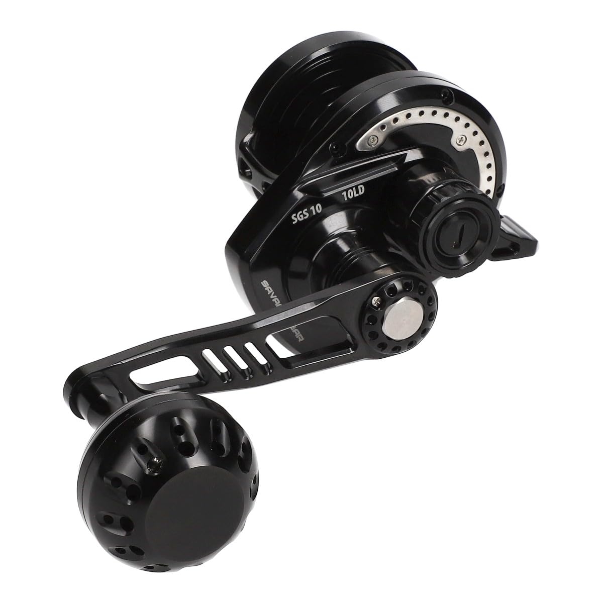 Savage Gear SGS10 Jigging Custom Black 8+1BB LH Linkshand Multirolle