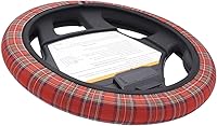 Vista 55 de Neoprene Golf Cart Steering Wheel Cover - Universal Fit (13"-15"), Lightweight, Portable, Machine Washable, Trusted by Golf Industry Pros - 45 Rules