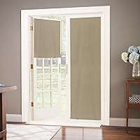 Vista 1 de LazBlinds Cortina de Puerta 100% Opaca, Persianas Sin Herramientas Sin Taladro Inalámbricas para Ventanas, Aislamiento Térmico Protección UV