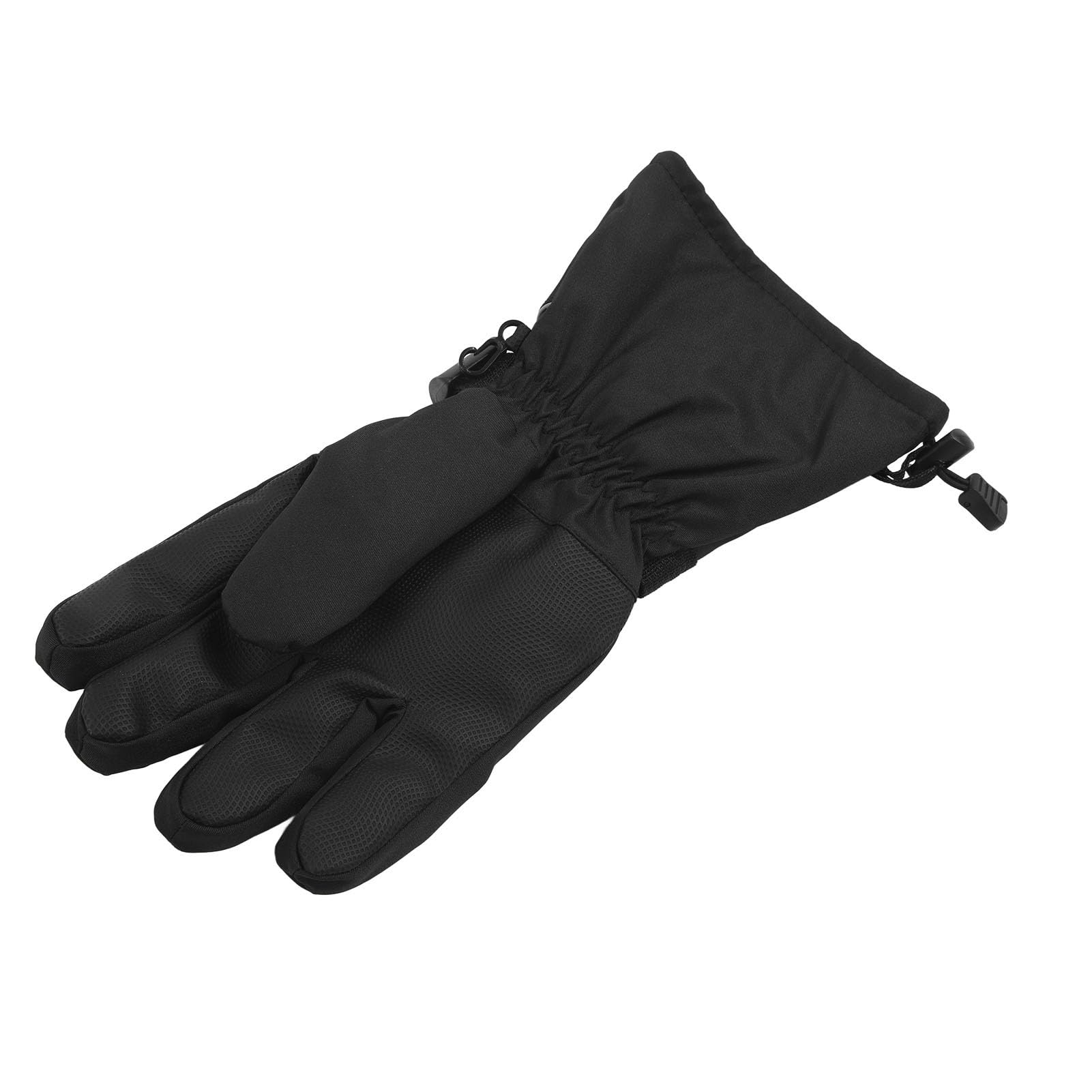 Guanti riscaldati USB per uomo e donna, 3 livelli regolabili, per esterni, interni, elettrici, riscaldati, per arrampicata, escursionismo, ciclismo, colore nero