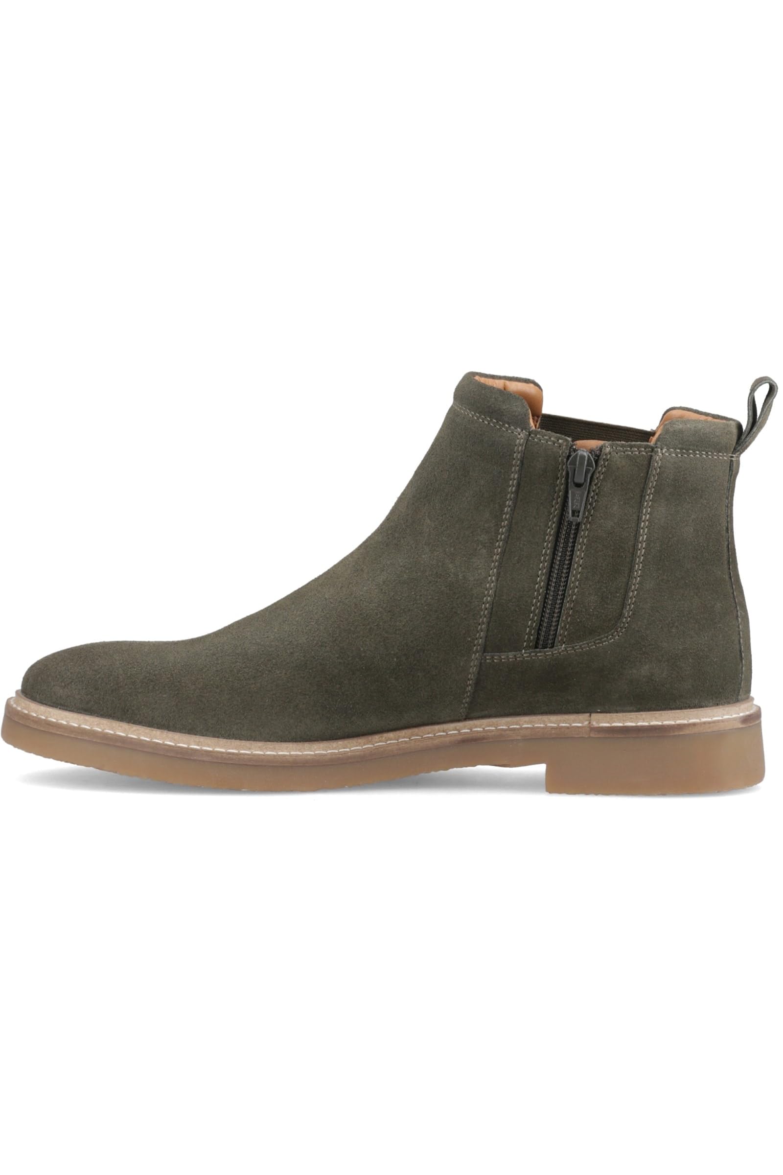 Hush Puppies Men's Khaki Gareth Chelsea Boots Colour: : Size 10