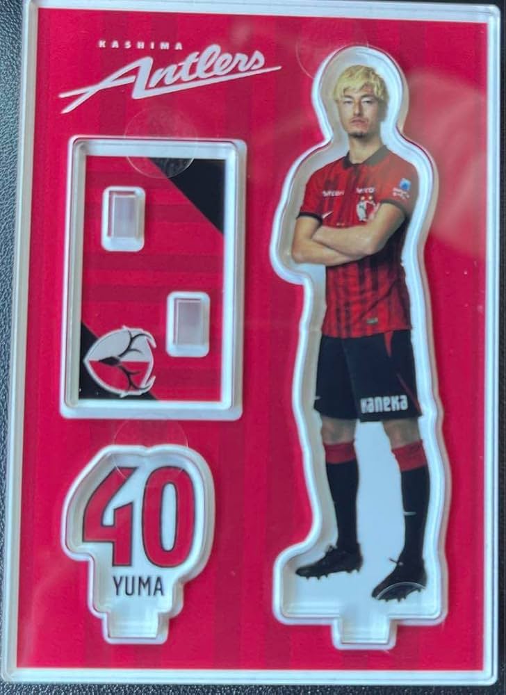 Amazon | 鹿島アントラーズ 鈴木優磨 アクリルフィギュア アクリル