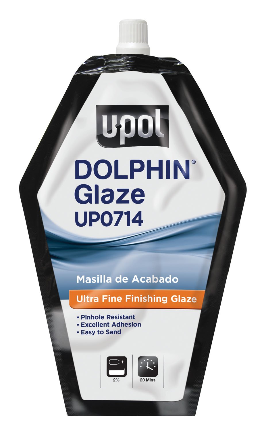 DOLPHIN GLAZE, Ultra Fine Finishing Glaze, Turquoise, 15 oz