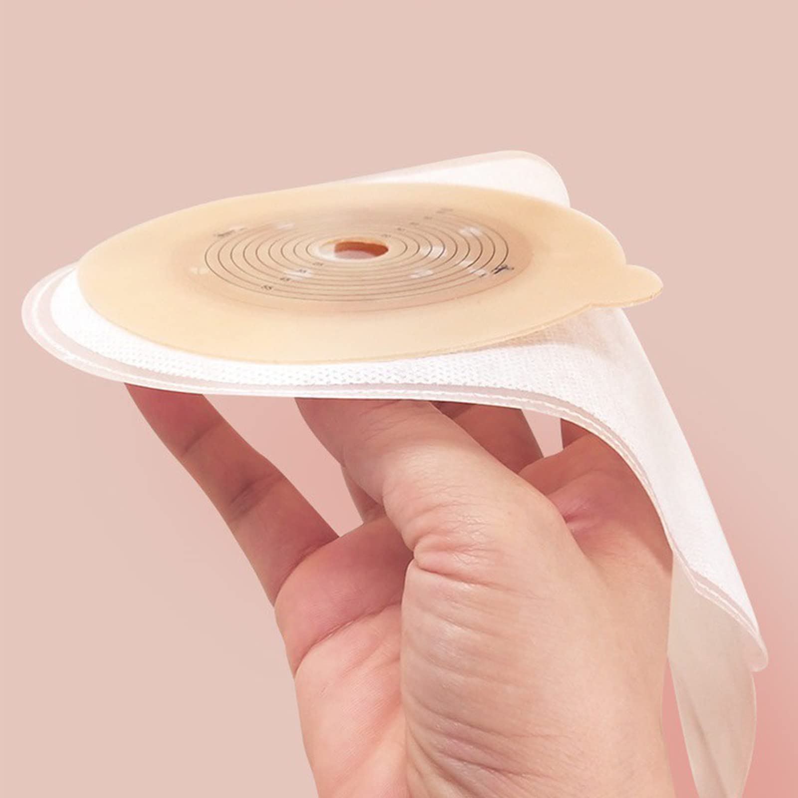 Bolsa de ostomía, Paquete de 10 Bolsas colostomía/ostomía drenables Desechables/Bolsas Drenaje/Bolsa for el Cuidado la colostomía/estoma ostomía con Bolsa Abierta