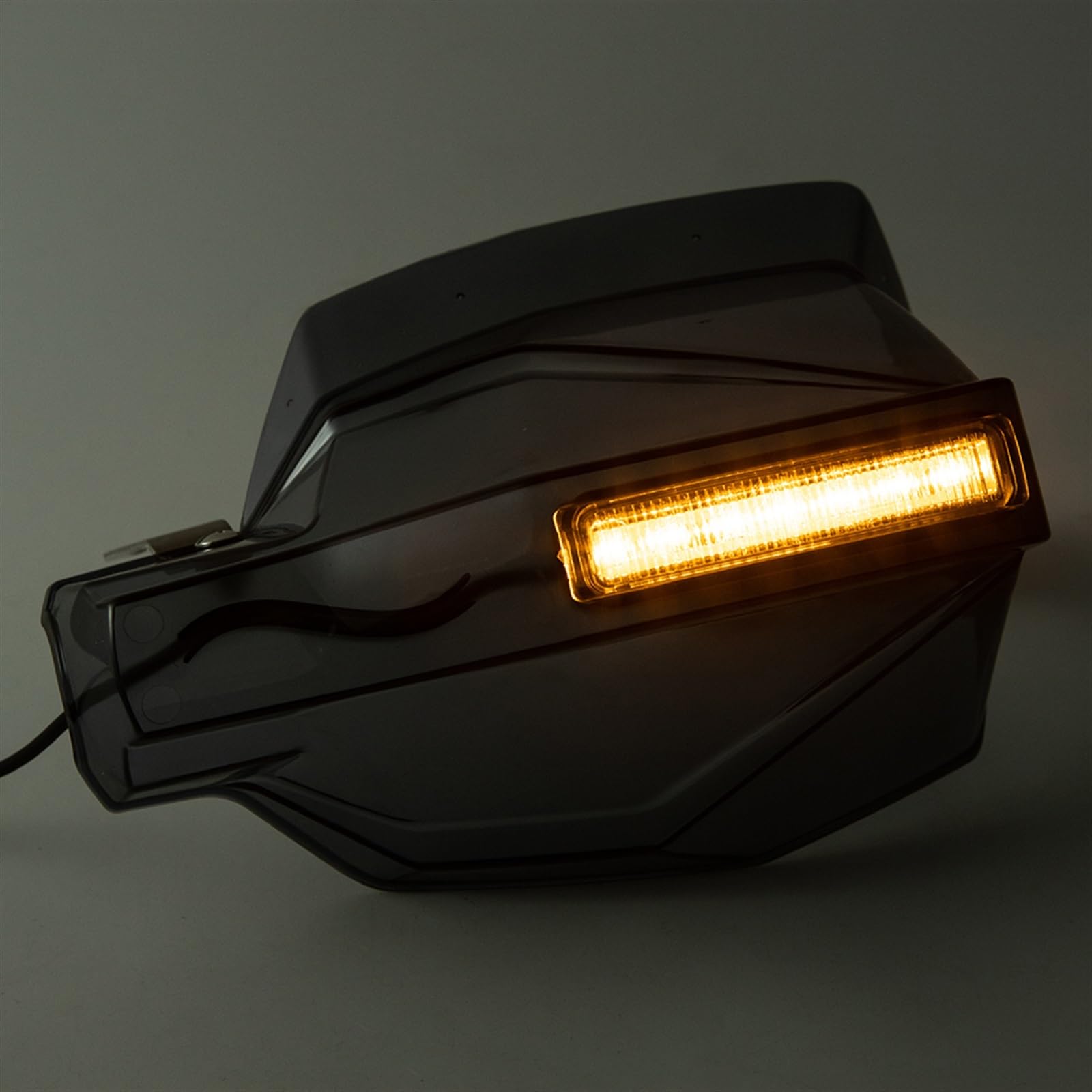 Componenti Moto Mano Guardie Dirt Bike Manubrio Per Yamaha Per SEROW 225/250 Con LED(Titanium color)