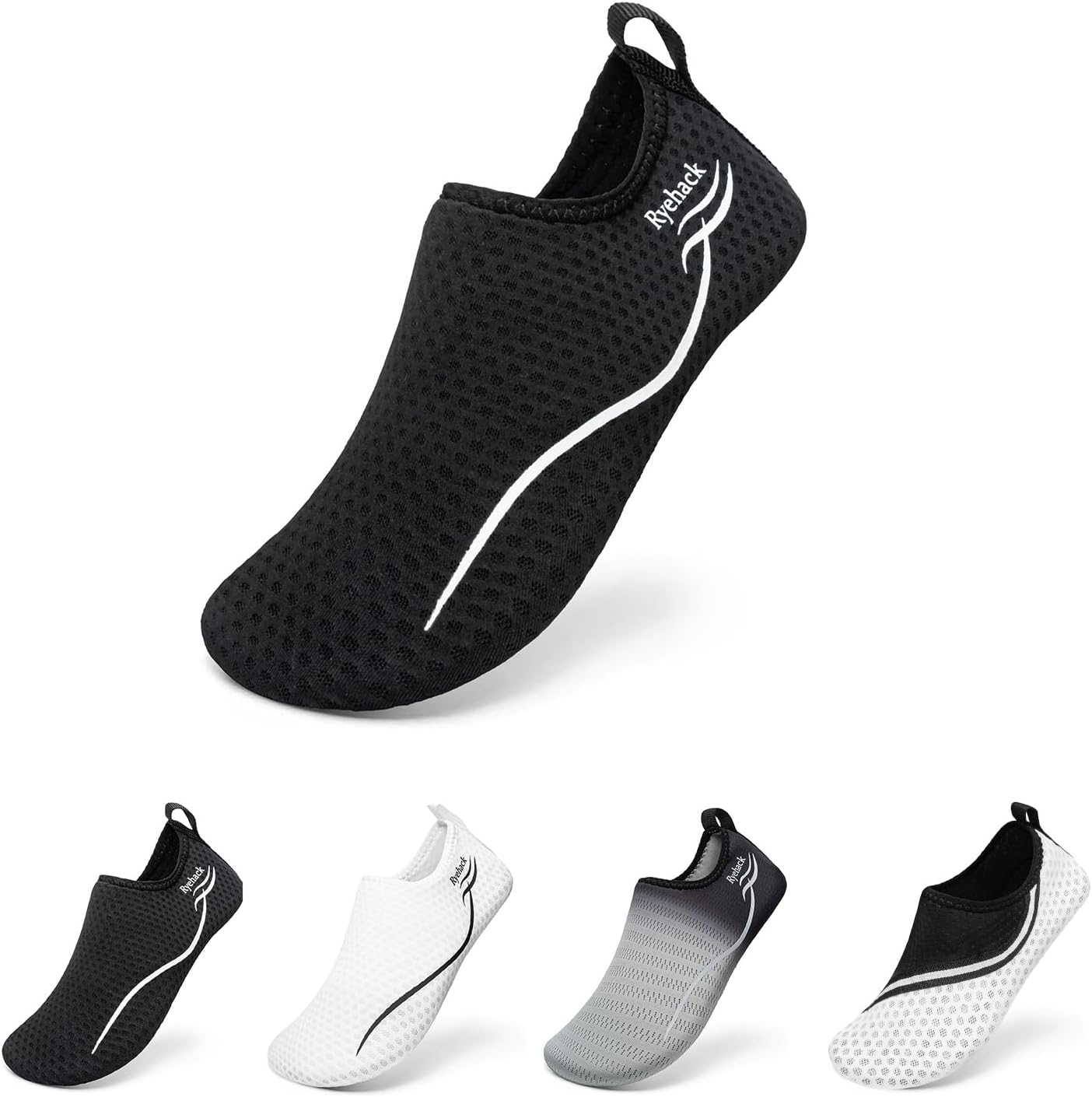 RyehackWater Shoes Womens Beach Shoes Men Barefoot Shoes Mens Swim Shoes Quick Dry Aqua Shoes Sea Shoes Swimming Shoes
