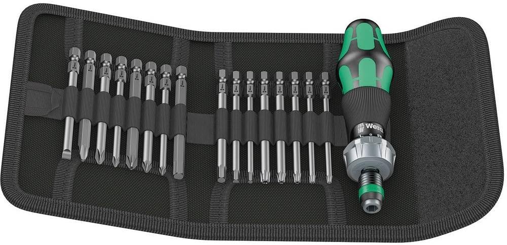 Kraftform Kompakt 60 RA Bits, 05051040001, 17 Pieces Set