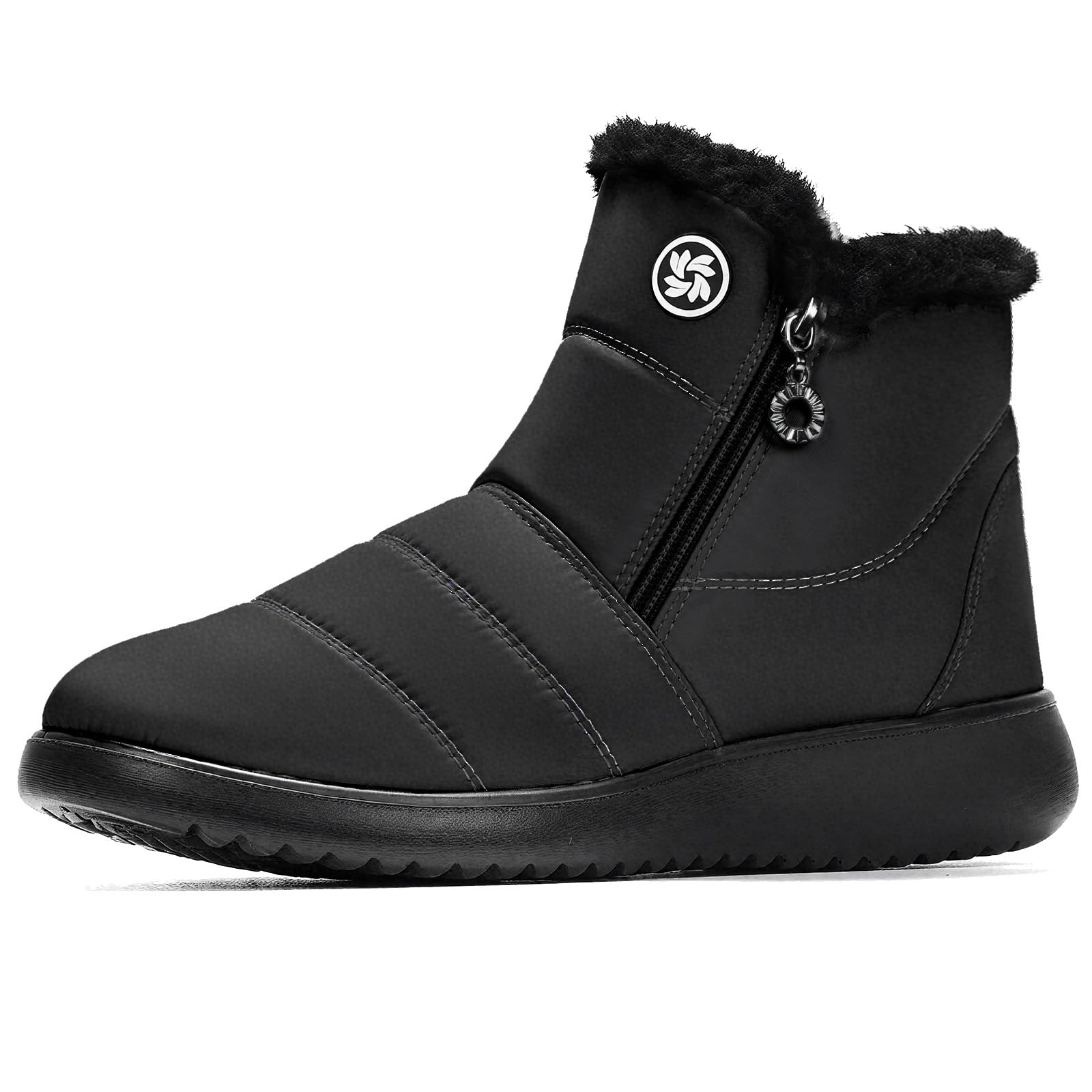 Winter Boots for Women Snow Boots for Women Waterproof Womens Ankle Booties with Comfortable Warm Fur Lined Outdoor