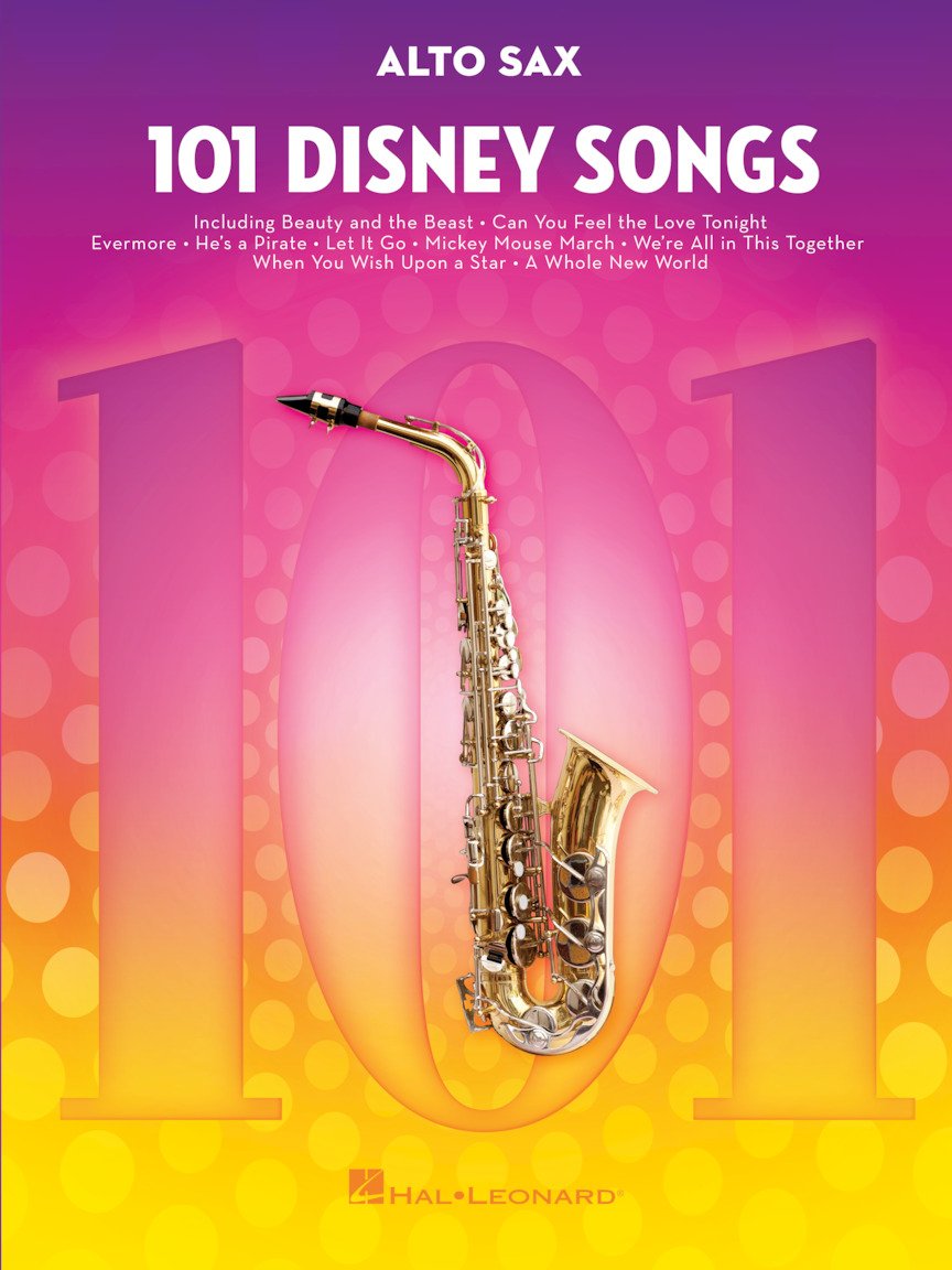 Hal Leonard 101 Disney Songs: Alto Sax Paperback – Big Book, 1 January 2018