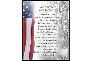 Oath of Enlistment Military Decorations for Office