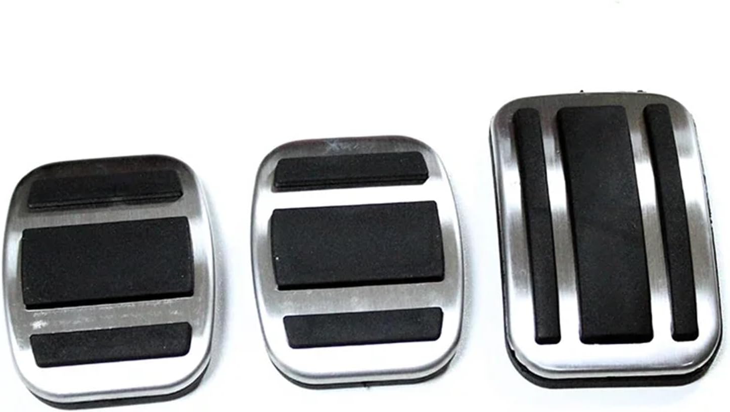 Car Accessory Accelerator Gas Brake Foot Rest Clutc at/MT Pedal Pad Compatible with Citroen C5 2017 2018 2019 Pedals Non-Drilling(MT 4PCS)