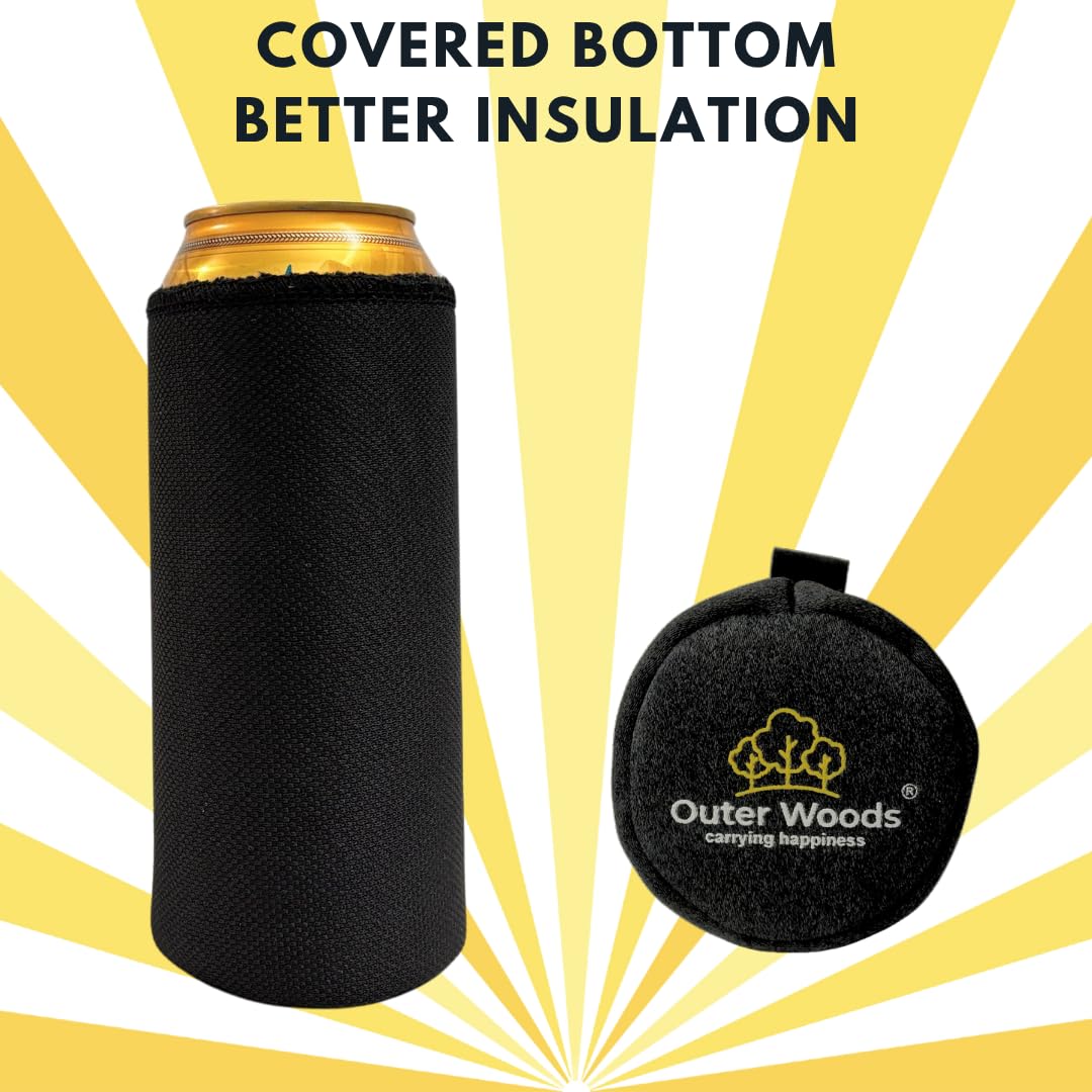 Outer Woods Beer Can Sleeve Set – Fits 500ml Cans | Keeps Beer Cold 1.5 Hours | Easily Hide Beer Cans | Insulated Drink Covers for Beer, Soda, Energy Drinks | Travel, Party, Camping (6) - Image 7 thumbnail