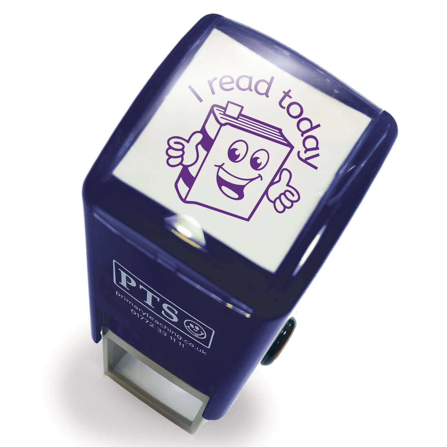 I Read Today Reading Comprehension School Teachers Reward Feedback Marking Stamper Stamp 25mm Brainwaves Primary Teaching Services (Purple)
