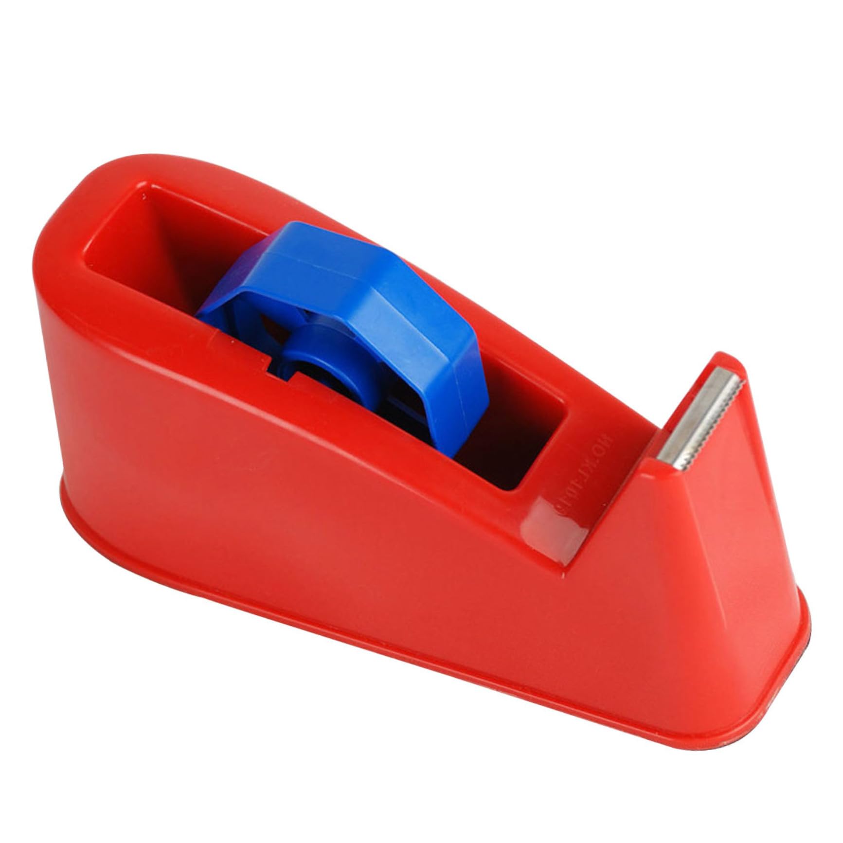 Dévidoir de Ruban Adhésif Kl1019 en Plastique et Métal Rouge