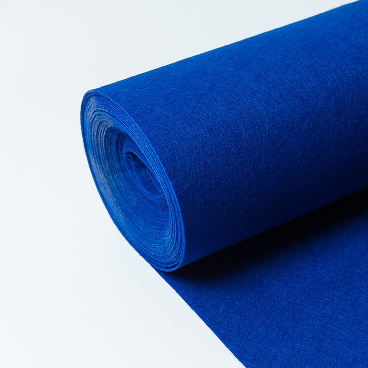 Alfombras de pasillo para bodas, accesorios de boda azul real, alfombra de pasillo para exhibición de paso y repetición, ceremonias, fiestas y eventos, decoración interior o exterior, 61 cm de ancho x