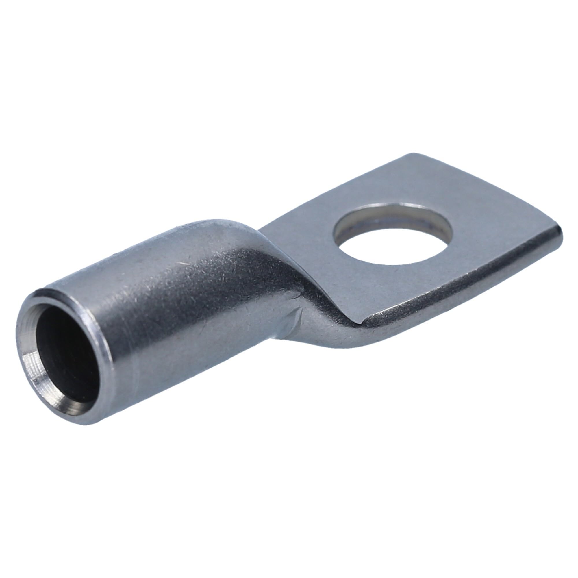 Kalitec 10x Edelstahl-Rohrkabelschuh V4A 25mm² - M8 Kabelschuhe Rostfrei