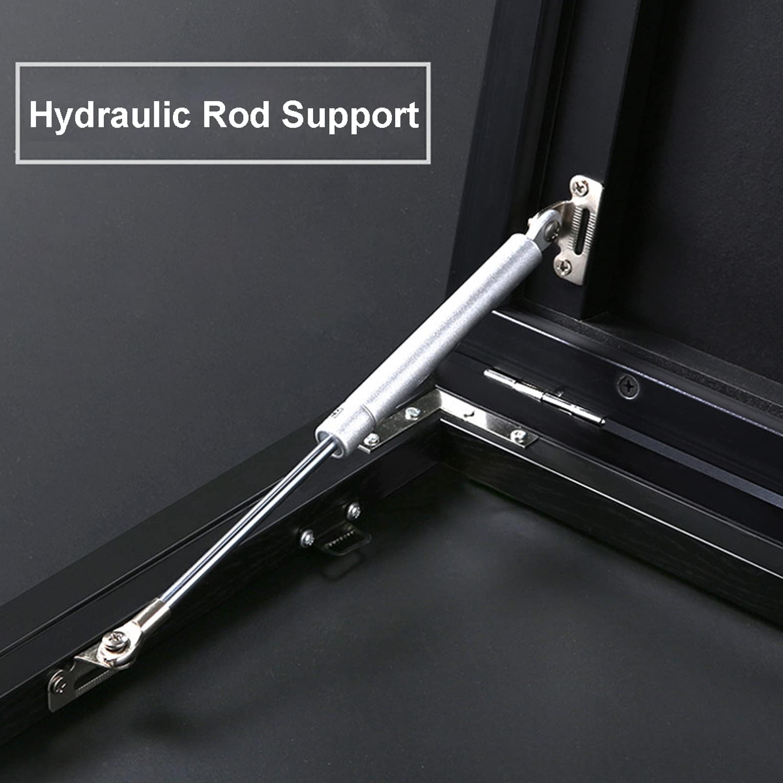 Copertura decorativa per scatola contatore elettrico con supporti idraulici per asta, design moderno per un'estetica migliorata