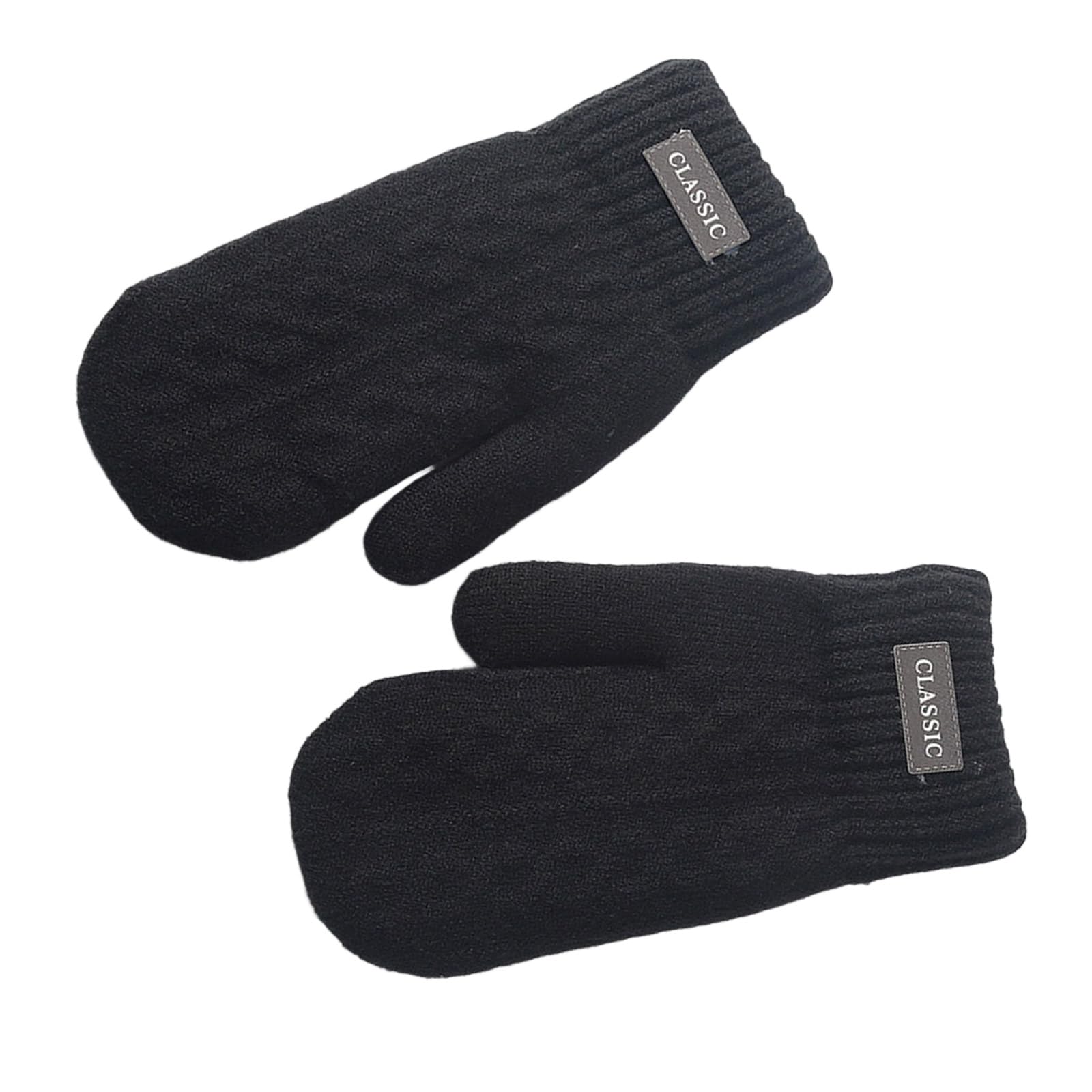 YUXITA Thermals Ski Gloves For Men Double Layers Insulation Cold Weather Outdoor Camping Cycling Winter Sports Durability