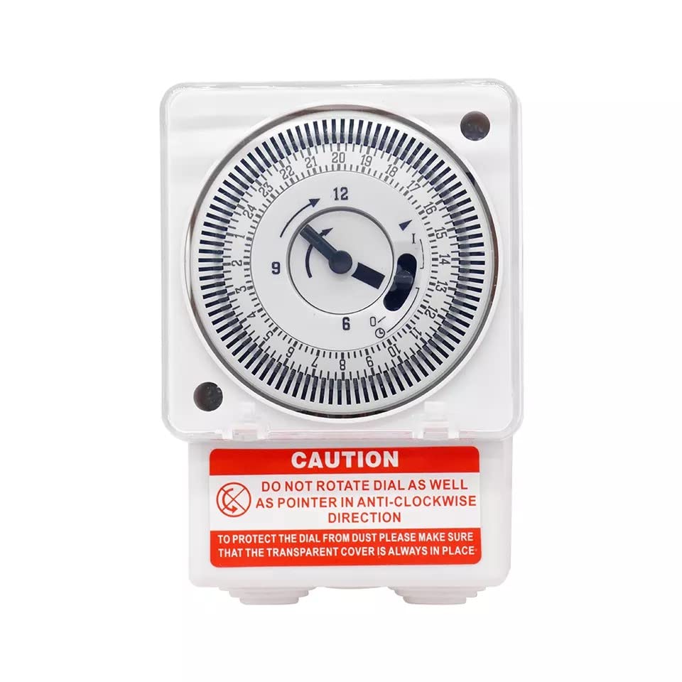 DeHMY Digital Analog Timer Switch 648B1 FM1 / Quartz Daily 240 VAC Base/DIN Mounting, 15 x 15 x 15, White (Make:-JIGO) (B0BQMDKH33) Amazon Price History, Amazon Price Tracker