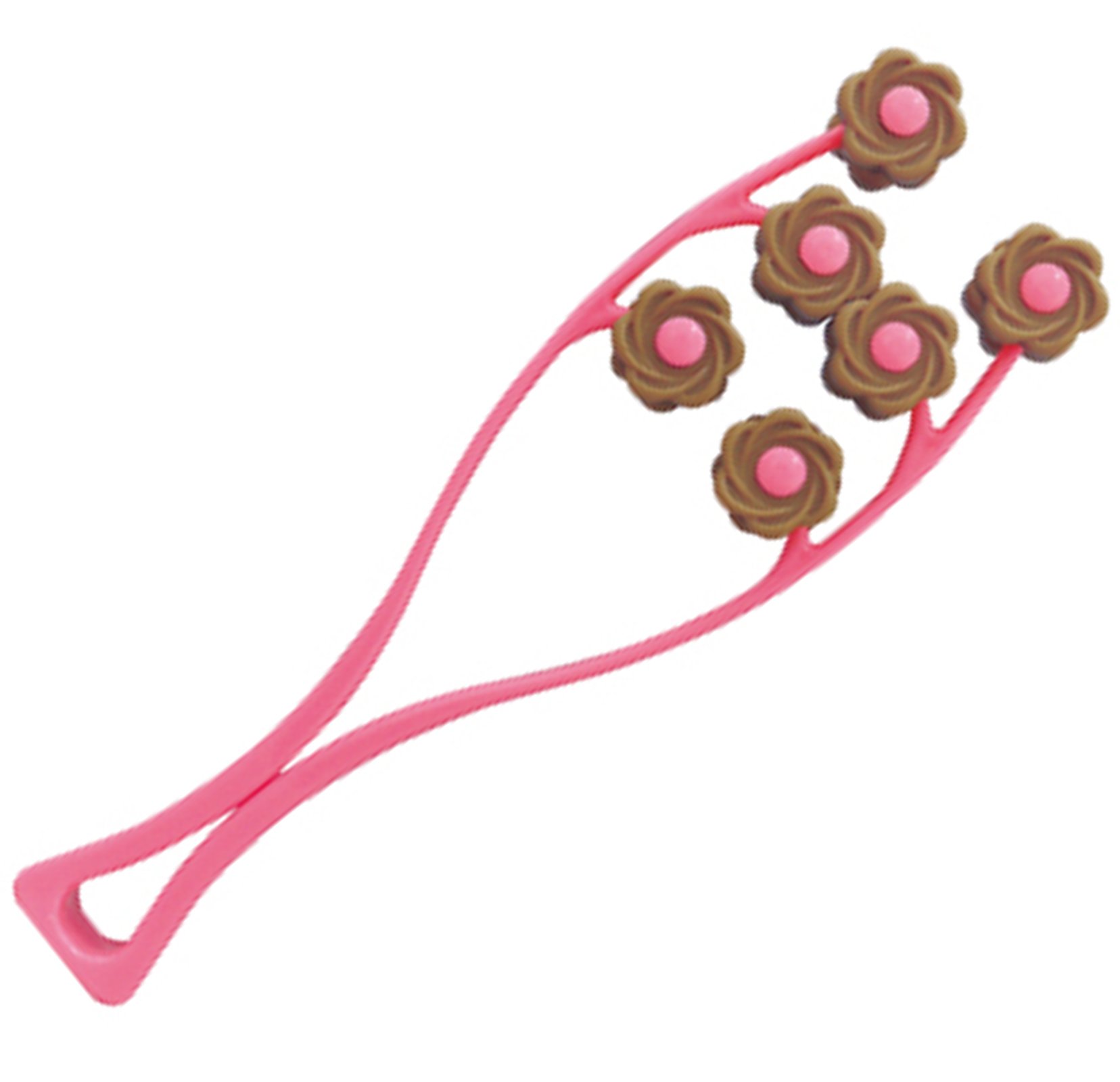 Amazon.co.jp: かわいいトリプルフェイスケアローラーコーラルピンク