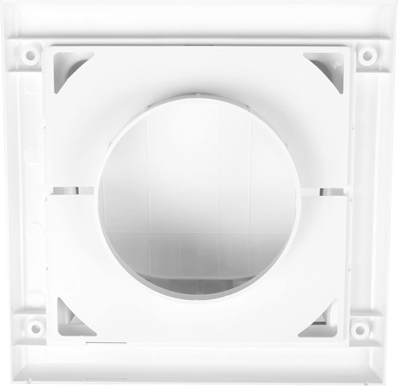Awenta szellőzőrács visszacsapó szelep 100mm ABS fehér