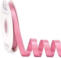 Vista 28 de Ribbli Cinta de satén marrón Turftan de doble cara, 1/2 pulgada x 50 yardas, cinta marrón claro para envolver regalos, manualidades, decoración