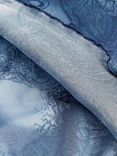 Floerns Women's Beaded Halter Ruched Lettuce Trim Ruched Cami Crop Tube Top4