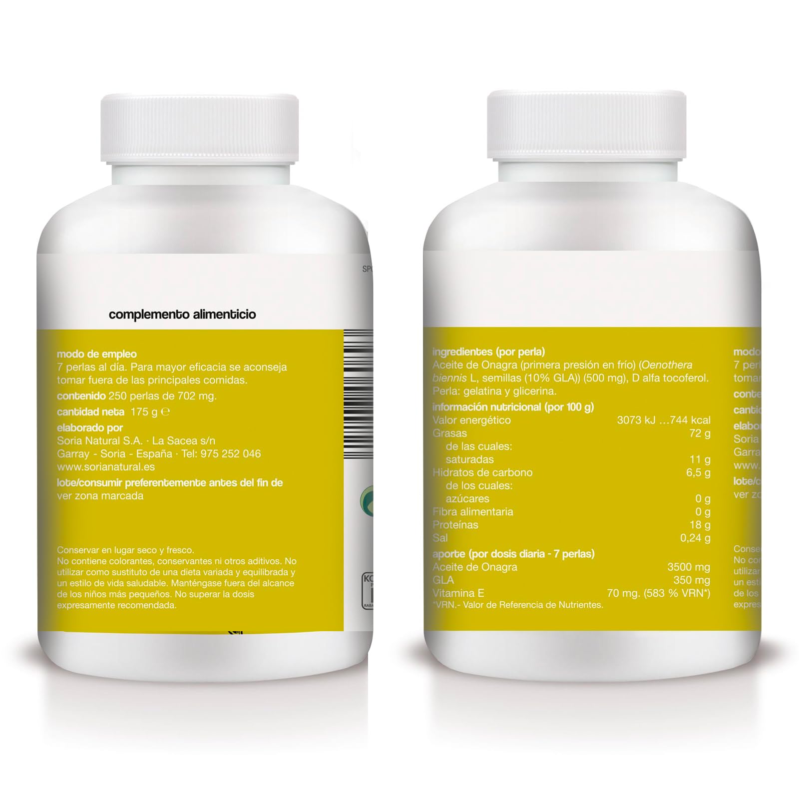 PEARLS ONAGRA 515 mg 250P