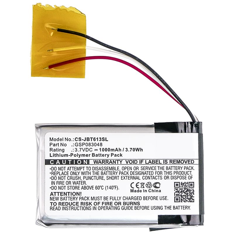 1000mAh Batteries for GSP083048