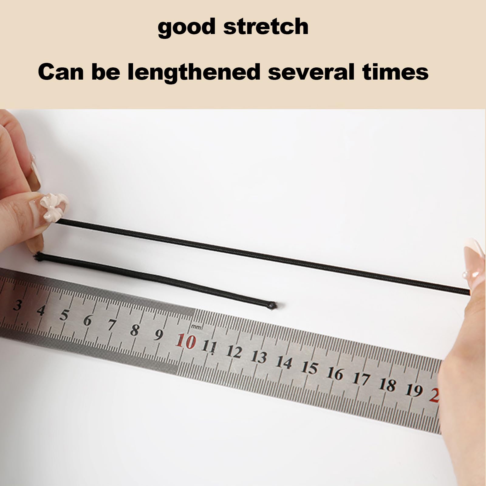 Cordon élastique Solide De 3 Mm X 10 M Pour Bateau, Camping, Remorque