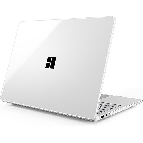 Mektron Clear Case for 2025 Microsoft Surface Laptop Windows 11 Copilot+ PC Surface Laptop 13 Inch Touchscreen Display Cover Fits Model 2095, Crystal Clear