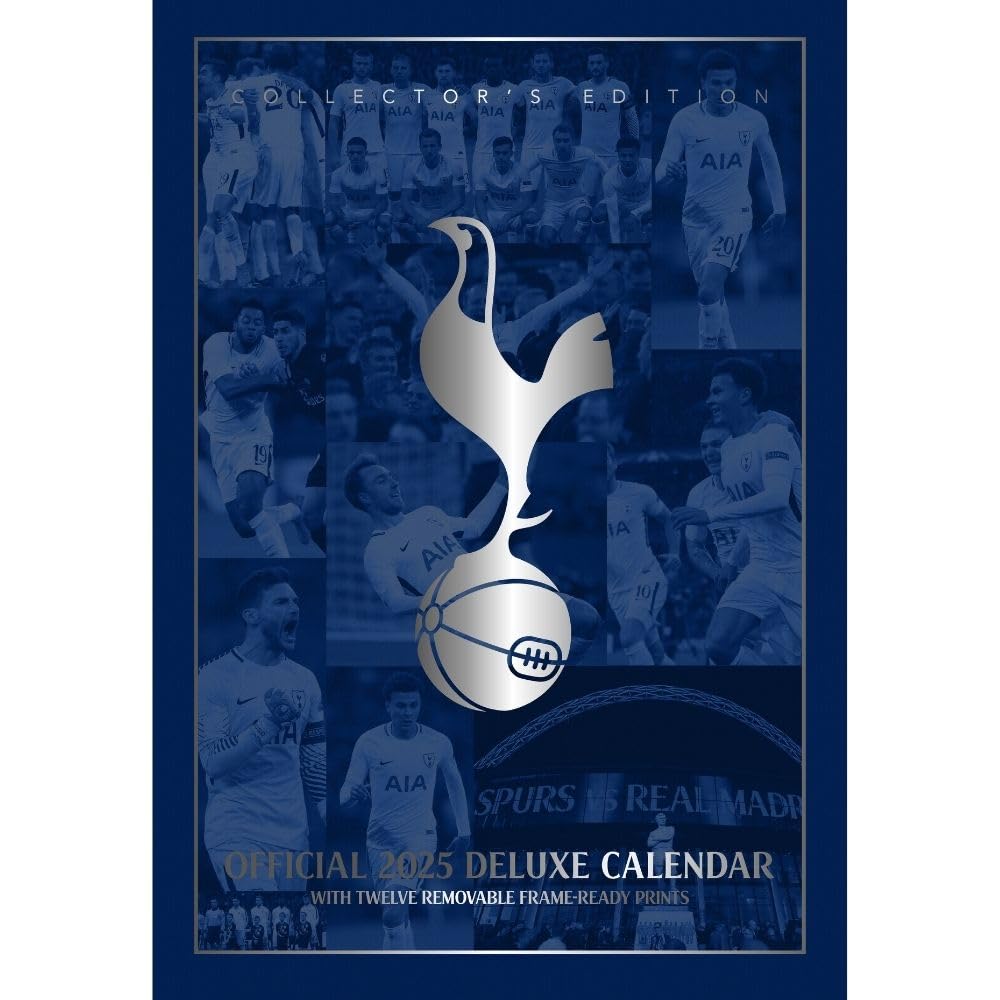 Tottenham Hotspur FC A3 Deluxe Calendar 2025