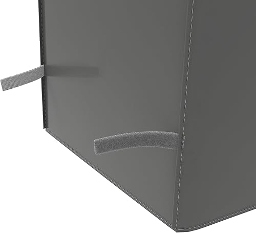 Vista 18 de Cubierta resistente para parrilla de gas impermeable de 52 pulgadas para parrilla de gas Weber Char-Broil Coleman, color beige Beige,Bandera