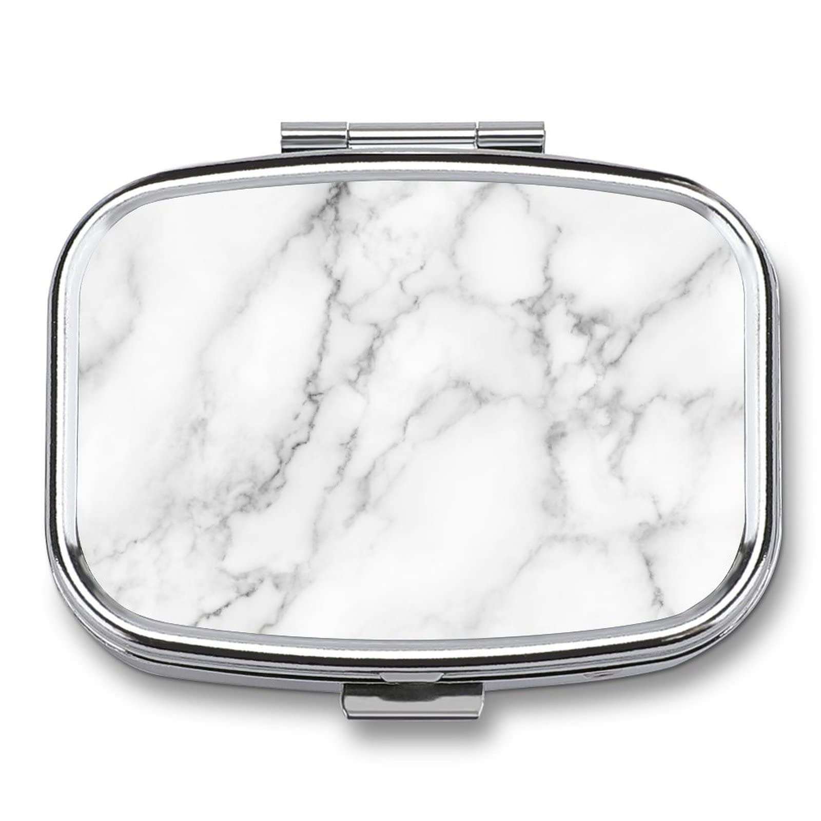 Pilulier voyage marbre pour emporter vos capsules au quotidien sans encombre