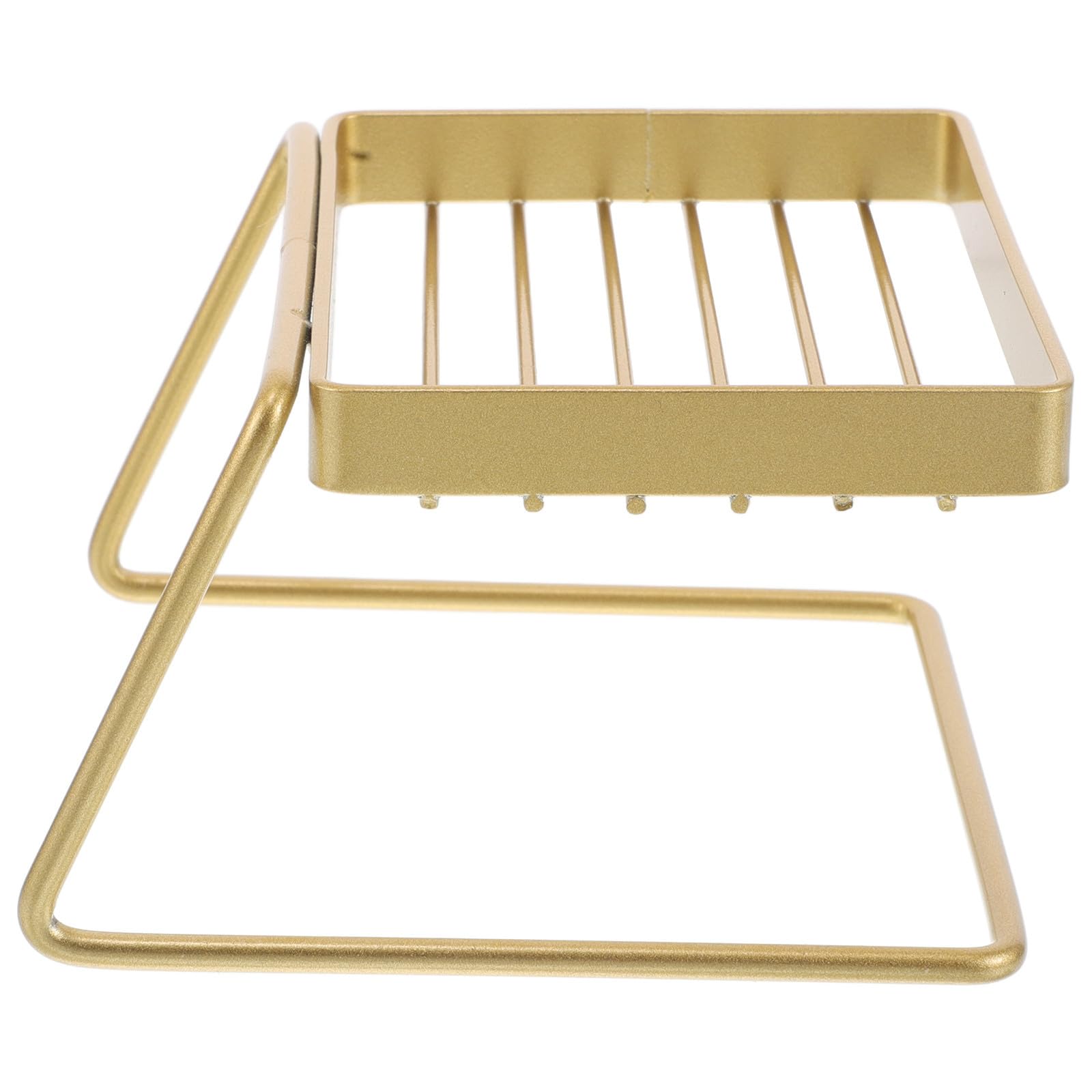 Operitacx 5 Piezas Jabonera de Acero Inoxidable Dorado Drenaje para Baño y