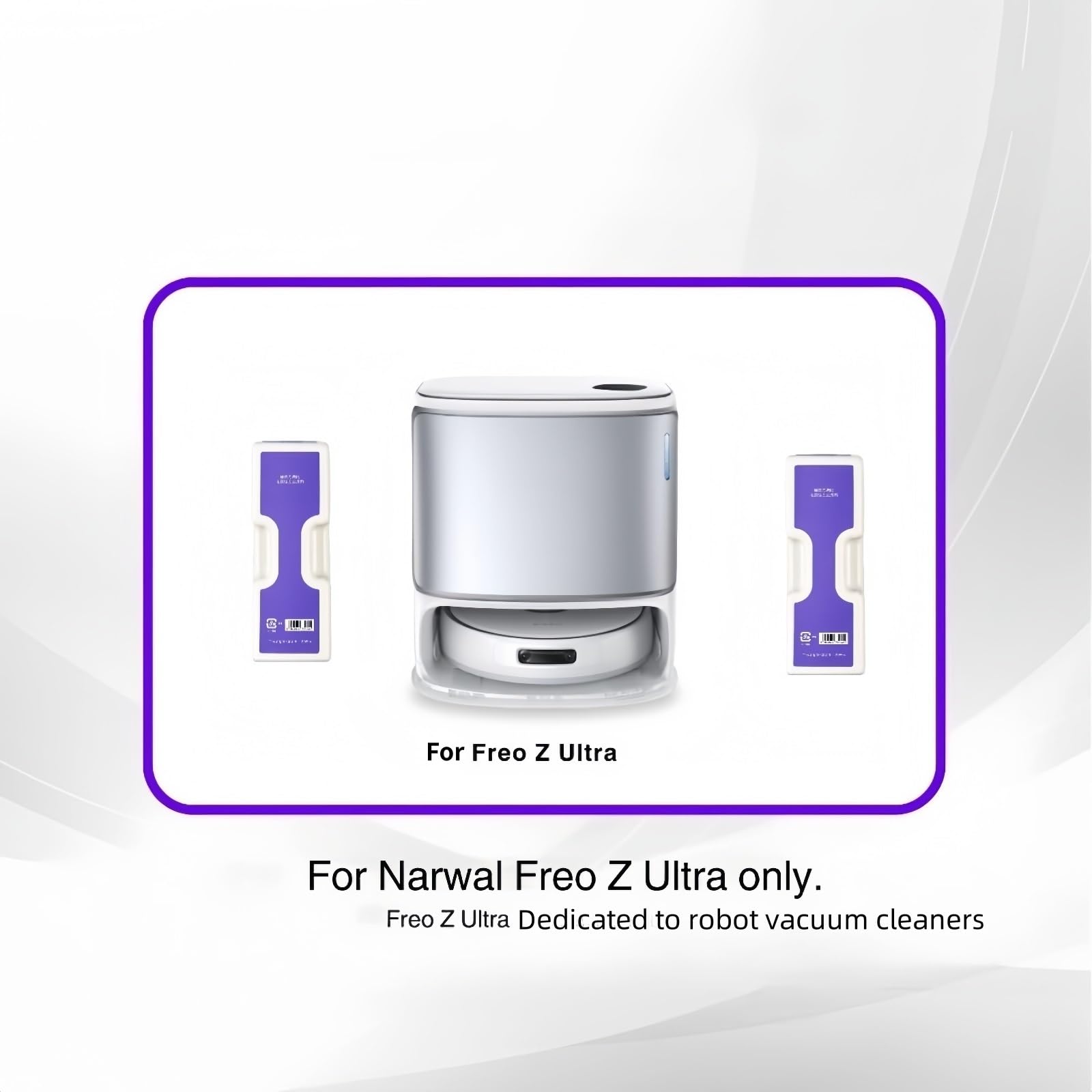 Compatible For Narwal Freo Z Robot Aspirador - Kit Quitamanchas For Suelos. Incluye Quitamanchas Y Módulo De Líquido Funcional