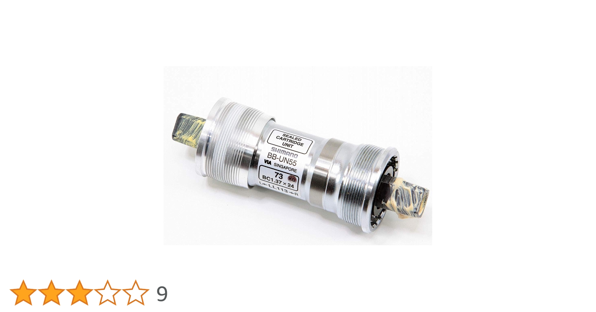 Amazon | シマノ(SHIAMNO) BB-UN55 BC1.37*24 幅73mm 軸長113mm