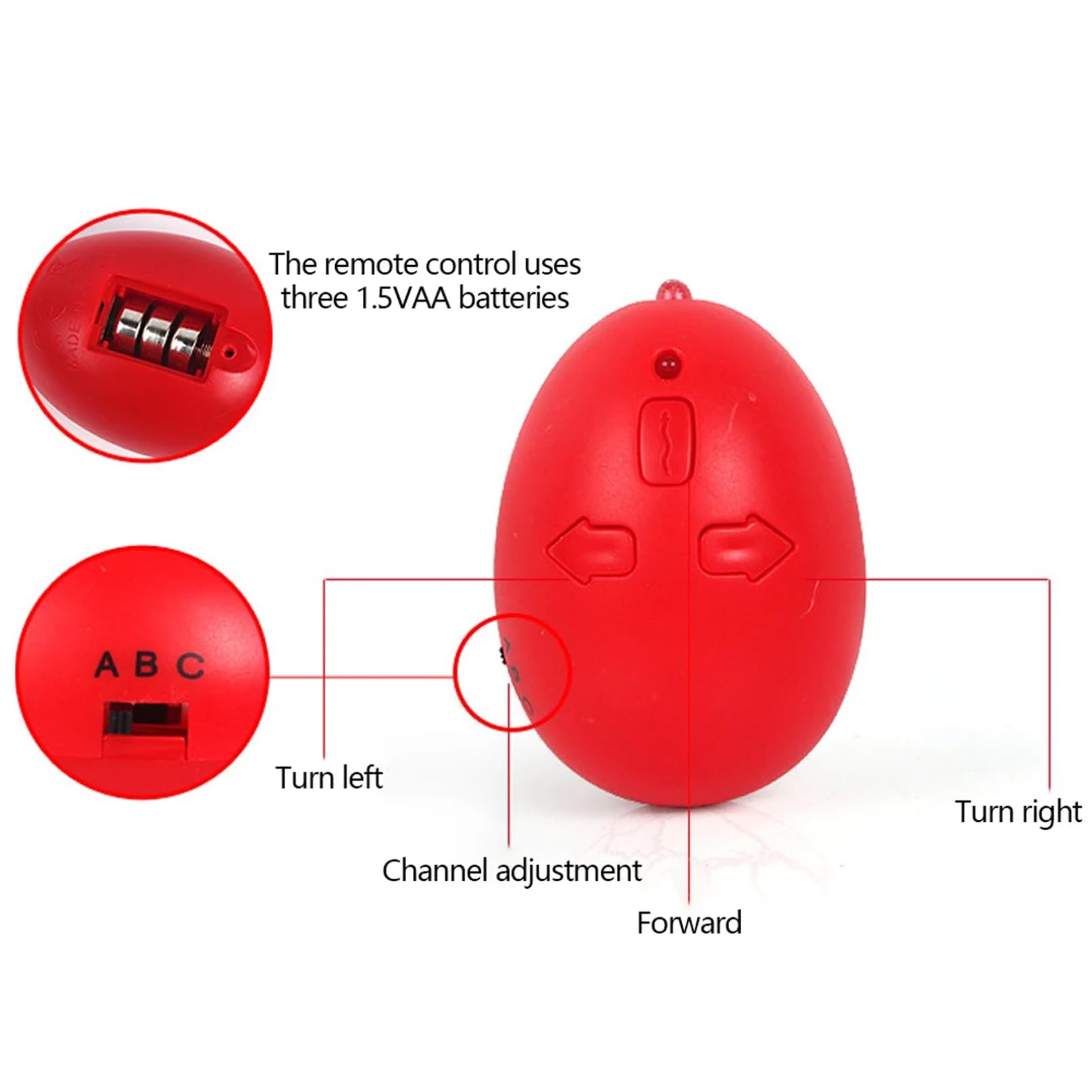 Giocattolo telecomandato Simulazione di centopiedi Giocattolo RC con Linguetta Retrattile Ricarica USB