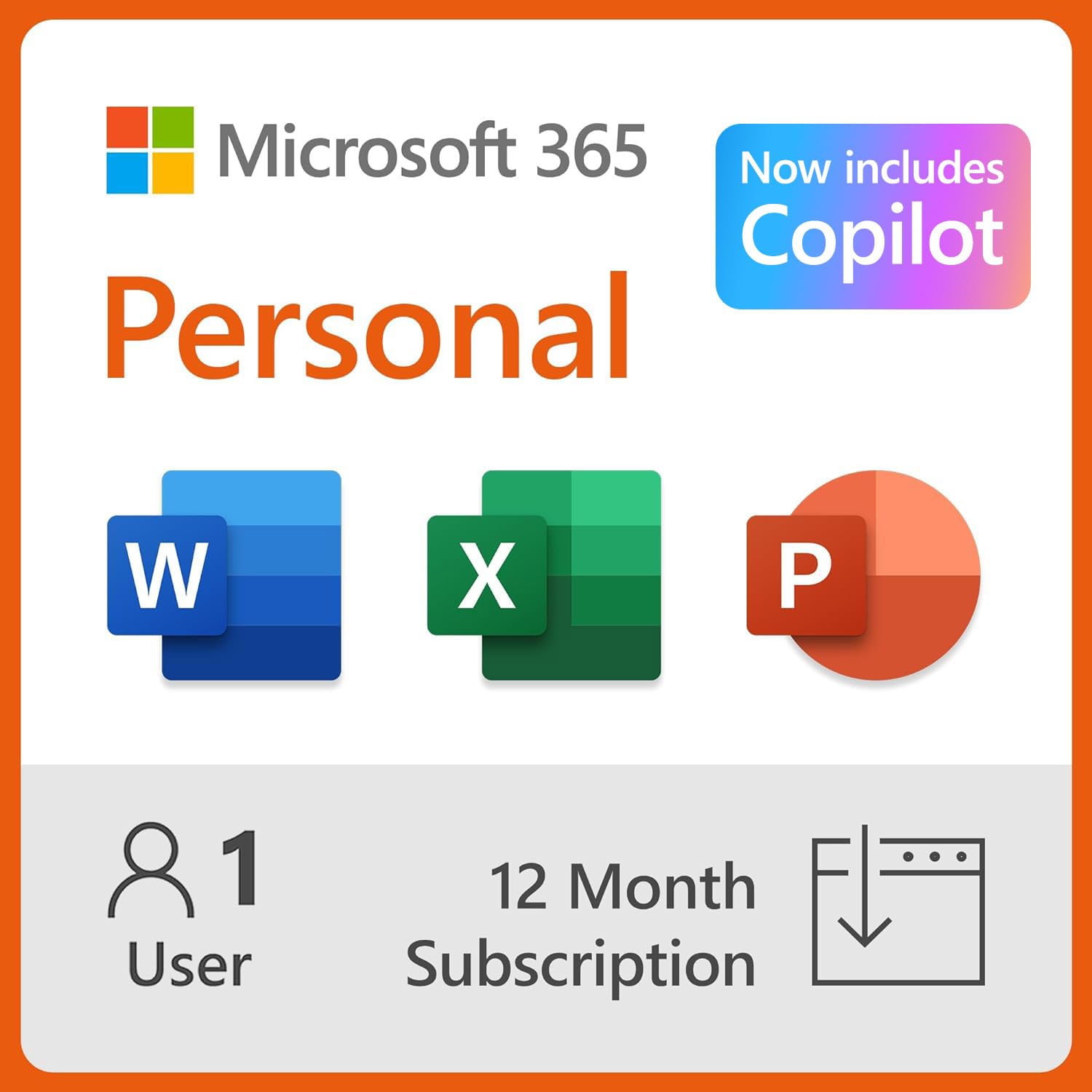 Microsoft 365 Personal | 12-Month Subscription, 1 person | Word, ...
