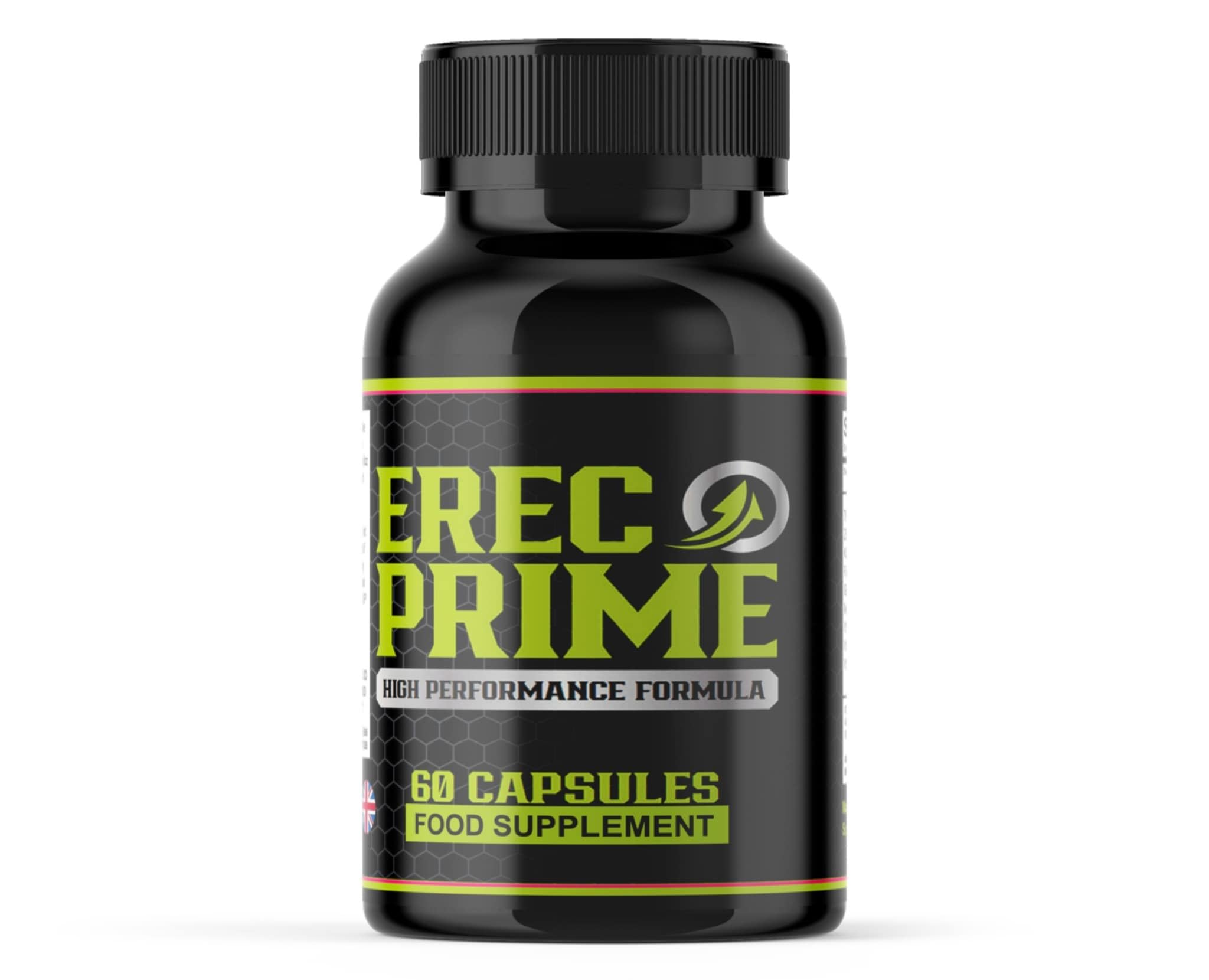 Erec Prime Supplement for Men Virility, ErecPrime Male Performance Formula - Enhancement Capsules for Advanced Male Performance/All Natural 60 Capsules/Supplement Heaven