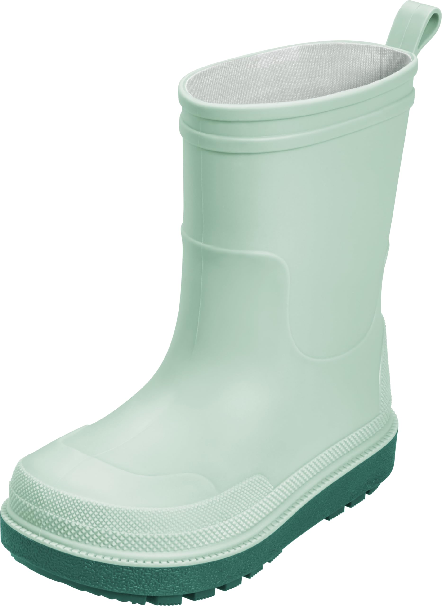 Playshoes Boy's Unisex Kids Gummistiefel Rain Boot, Grün, 3 UK Child