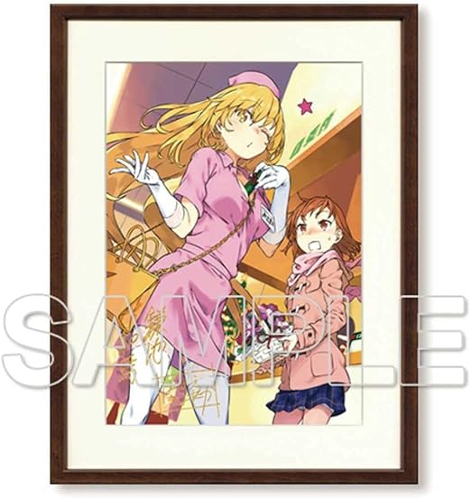 創約 とある魔術の禁書目録 著者&イラストレーター 箔押しサイン入り 複製原画 蔵出し】『新約 とある魔術の禁書目録』 著者＆イラストレーター箔押し