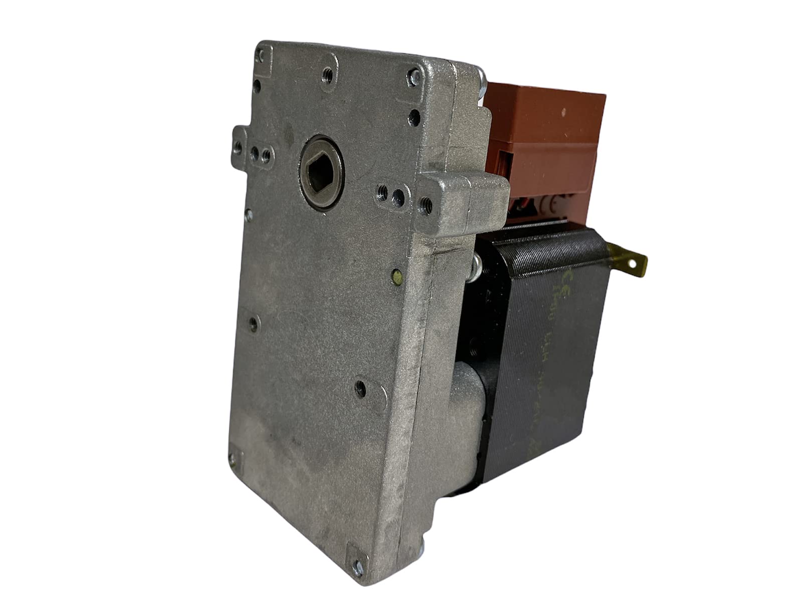 ERICAMBI, Motoriduttore KB1014 Mellor serie T14 per Stufe a Pellet, Velocità 3rpm, Pacco Lamellare 26mm, Ø Albero 8,5mm, Senso di Rotazione Oraria, Spianatura Doppia, Karmek One Caminetti Montegrappa