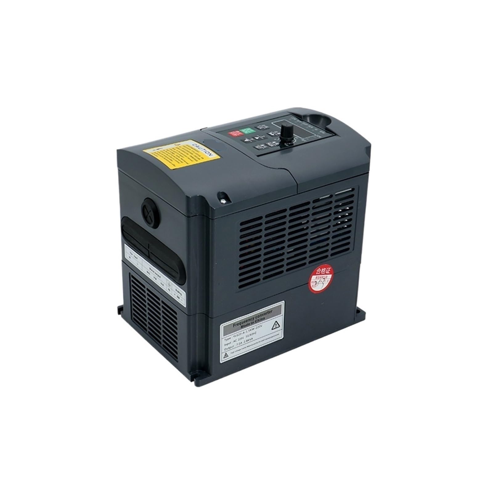 Inverter di frequenza Inverter YL VFD 1500W 1,5KW YL620-A 400hz Ingresso monofase Uscita trifase 110v 220v for Motore mandrino CNC(110V)