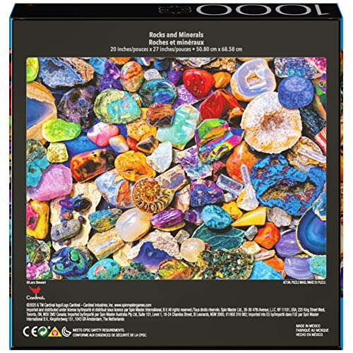 2-Pack Of 1000-Piece Jigsaw Puzzles, Succulents & Rocks And Minerals | Puzzles For Adults And Kids Ages 8+, Amazon Exclusive #TOP5